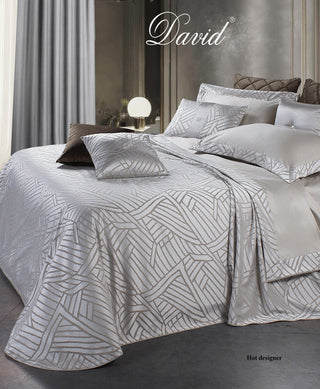 HOT DESIGNER COPRILETTO MATRIMONIALE - DAVID HOME - Contex Biancheria