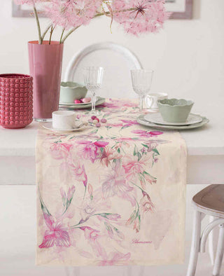 IRIS RUNNER - BLUMARINE HOME - Contex Biancheria