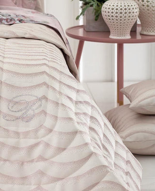 JASMINE COPRILETTO MATRIMONIALE - BLUMARINE HOME - Contex Biancheria