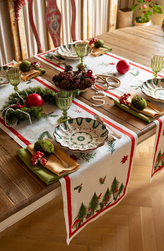 JOLLY ELF RUNNER - TESSITURA TOSCANA TELERIE - Contex Biancheria