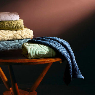 SAFI SET ASCIUGAMANI - BIANCOPERLA