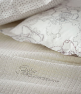 LORY COPRILETTO PIQUET SINGOLO - BLUMARINE HOME - Contex Biancheria