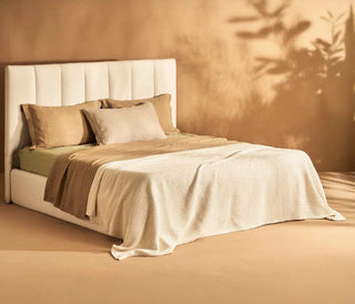 LYSIA COPRILETTO MATRIMONIALE - BIANCOPERLA - Contex Biancheria