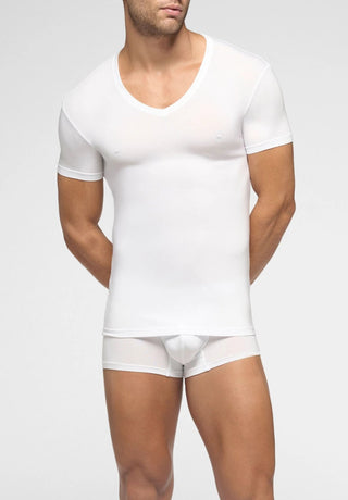 Maglietta Scollo a V profondo in Modal elasticizzato X - Touch - PEROFIL - Contex Biancheria