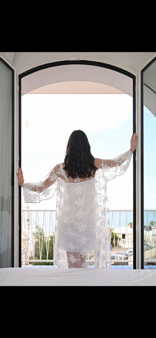 MAGNIFIQUE COMPLETO SPOSA LUNGO - FILO D'ANGELO - Contex Biancheria