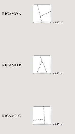 METRICO CUSCINO 45X45 - MASTRO RAPHAEL - Contex Biancheria