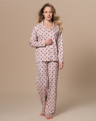 MIMY PIGIAMA APERTO ML/PL - PEPITA - Contex Biancheria