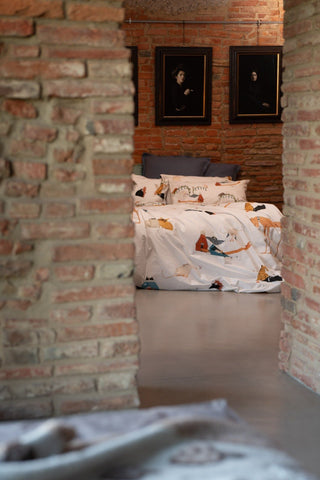 MOMO COORDINATO LENZUOLA SINGOLO - TESSITURA TOSCANA TELERIE - Contex Biancheria