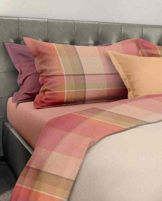 MR TARTAN/COLOR TREND LENZUOLA MATRIMONIALE - LE VIE DEL COTONE - Contex Biancheria