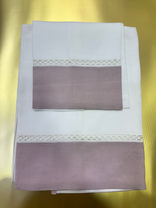 NADIA ASCIUGAMANI IN LINO - PALOMBELLA - Contex Biancheria