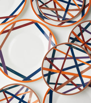 NASTRI MULTICOLOR SERVIZIO PIATTI - MISSONI - Contex Biancheria