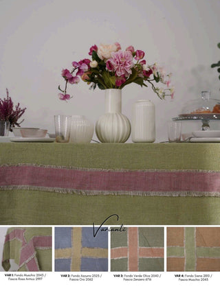 NATTE DIANA TOVAGLIA 160X285 - MANIFATTURE TESSILI PRETE - Contex Biancheria