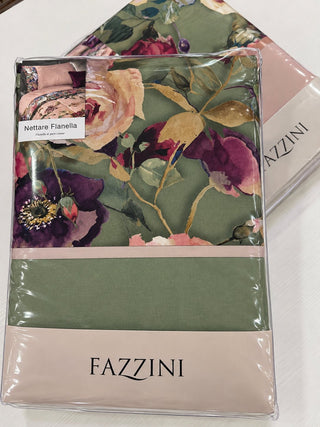 NETTARE LENZUOLA FLANELLA MATRIMONIALE - FAZZINI - Contex Biancheria