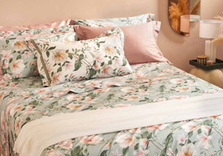 NINFA COMPLETO LENZUOLA MATRIMONIALE - BIANCOPERLA - Contex Biancheria
