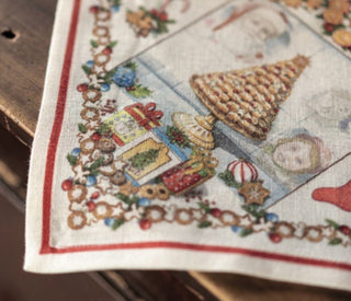 NOEL GOURMAND RUNNER - TESSITURA TOSCANA TELERIE - Contex Biancheria