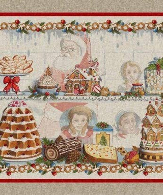 NOEL GOURMAND TIPTAPP - TESSITURA TOSCANA TELERIE - Contex Biancheria