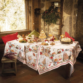 NOEL GOURMAND TOVAGLIA 170X270 - TESSITURA TOSCANA TELERIE - Contex Biancheria