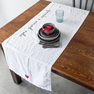 OGNI GIORNO E' SPECIALE RUNNER - SIMPLE DAY - Contex Biancheria