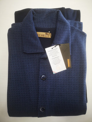 PATRASSO PIGIAMA LUNGO APERTO - FERRUCCI - Contex Biancheria