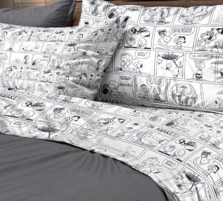 PEANUTS/SNOOPY LENZUOLA SINGOLO - LE VIE DEL COTONE - Contex Biancheria