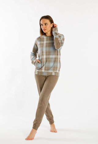 PIGIAMA GIROCOLLO PUNTO MILANO - FIDA LINGERIE - Contex Biancheria