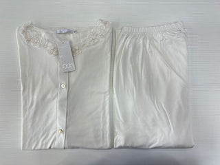 PIGIAMA MANICA CORTA APERTO - FIDA LINGERIE - Contex Biancheria