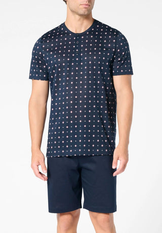 PIGIAMA SERAFINO CORTO STAMPATO - PEROFIL - Contex Biancheria