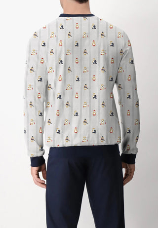 PIGIAMA SERAFINO C/POLSI TEDDY - PEROFIL - Contex Biancheria