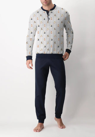 PIGIAMA SERAFINO C/POLSI TEDDY - PEROFIL - Contex Biancheria