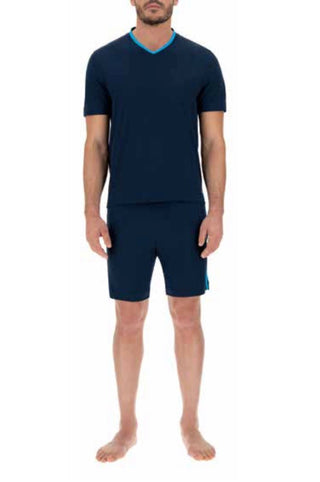 PIGIAMA UOMO CORTO SCOLLO A V - PEROFIL - Contex Biancheria