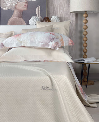 PRIMIZIA COPRILETTO MATRIMONIALE LISCIO - BLUMARINE HOME - Contex Biancheria