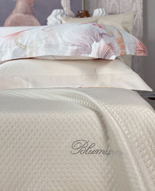 PRIMIZIA COPRILETTO MATRIMONIALE LISCIO - BLUMARINE HOME - Contex Biancheria