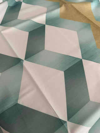 RHOMBE TURCHESE TOVAGLIA 155X235 - EMMEBI ARTE CASA S.r.l - Contex Biancheria