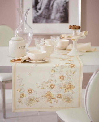 ROSE RUNNER - BLUMARINE HOME - Contex Biancheria