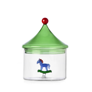 SCHIACCIANOCI BOX ROCKING HORSE - ICHENDORF - Contex Biancheria