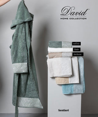 SENTIERI ASCIUGAMANI 1+1 - DAVID HOME - Contex Biancheria