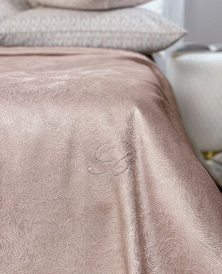 SFUMATURA COPRILETTO LISCIO MATRIMONIALE - BLUMARINE HOME - Contex Biancheria