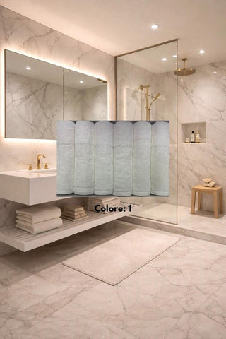 SOFFICE SET ASCIUGAMANI 6+6 - CONTEX - Contex Biancheria