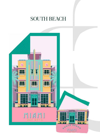 SOUTH BEACH TELO MARE - SVAD DONDI - Contex Biancheria