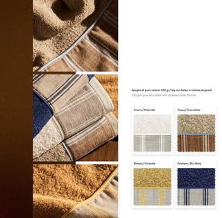 SPEZIA SET ASCIUGAMANI - BIANCOPERLA - Contex Biancheria