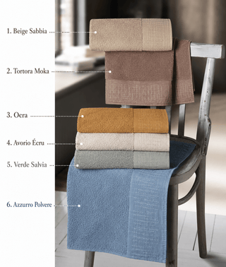 TESSA SET ASCIUGAMANI - DAVID HOME - Contex Biancheria