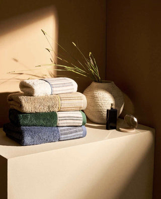 TRAME SET ASCIUGAMANI - BIANCOPERLA - Contex Biancheria