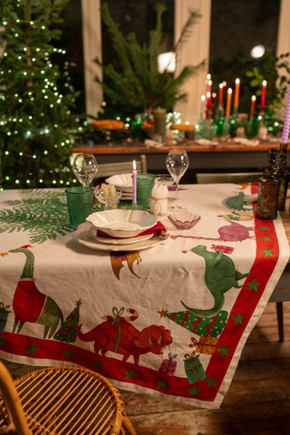 JURASSIC XMAS TOVAGLIA - TESSITURA TOSCANA TELERIE