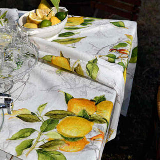 LIMONCELLO PLACEMAT 85X85 - TESSITURA TOSCANA TELERIE