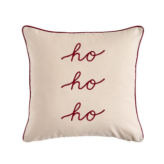 HO HO HO CUSCINO ARREDO - BIANCOPERLA