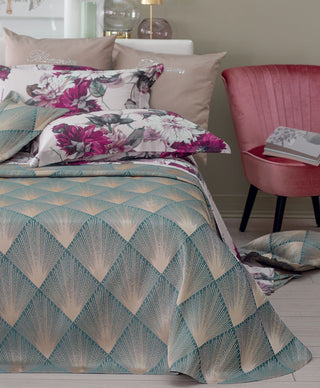 VERABLU COPRILETTO LISCIO MATRIMONIALE - BLUMARINE HOME - Contex Biancheria