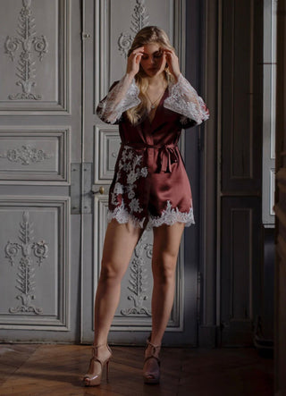 VICTORIA KIMONO - MARJOLAINE - Contex Biancheria