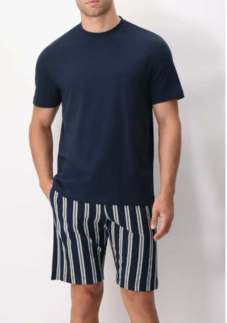 REGIMENTAL PRINT CREW NECK PAJAMAS - PEROFIL