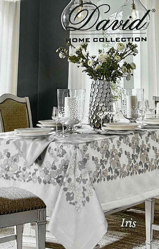 IRIS TABLECLOTH - DAVID HOME