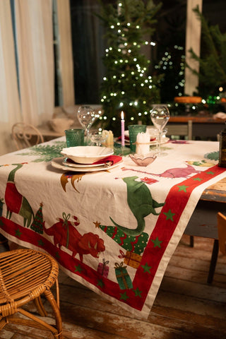 JURASSIC XMAS TOVAGLIA - TESSITURA TOSCANA TELERIE